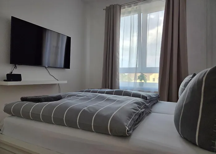 Apartment Blue Skies White Line *